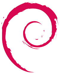 Debian 10 logo.